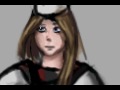 Girl in 3rd age melee armor painting