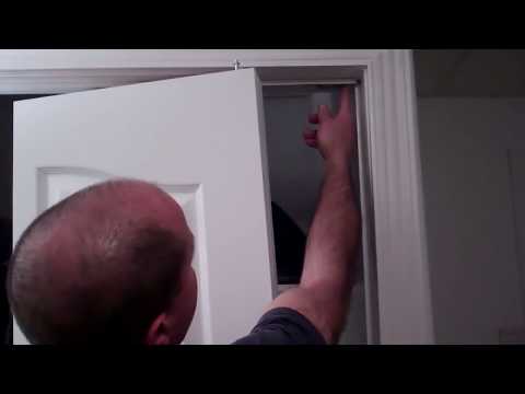 how to adjust bypass closet doors