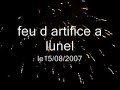 le feu d artifice a lunel