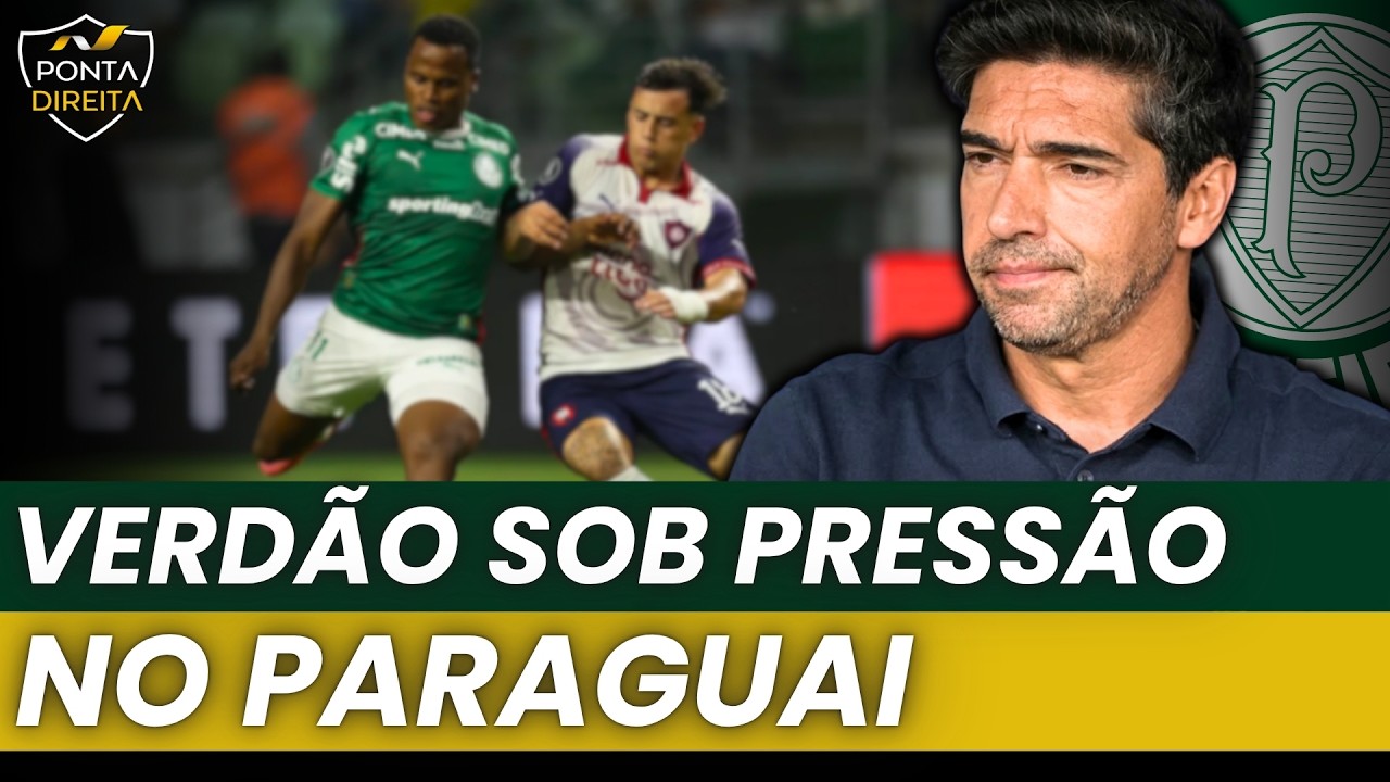 Pressão pro Verdão: Palmeiras encara o Cerro Porteño pela vaga nas quartas da Libertadores