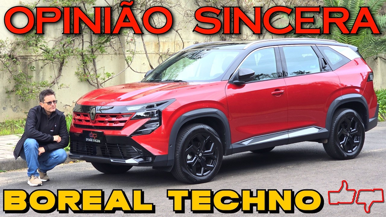 Renault BOREAL Techno 1.3 turbo automático: Vale a Pena? Preço, consumo, problema, avaliação sincera