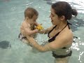 Claire and Mindee at swimming lessons 4-19-08 Claire and Mindee at swimming lessons 4-19-08