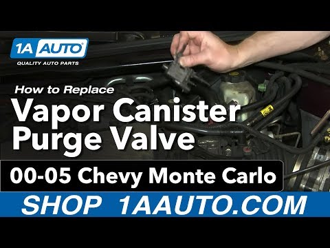 How To Install Replace Vapor Canister Purge Valve 3.4L Chevy Monte Carlo