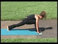 Yoga Sun Salutations Side View