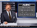 manny pacquiao's debut fight!! abc wide world of sports boxing lets you create your own boxer from a wide range of body color, hair color, trunks color, and boxing style. you start with a fixed number of skill points which are used toward selecting your boxers skills, which include punching power, stamina, conditioning, strength and cuts. you start with a team of trainer and promoter. when you make money from winning bouts, you can hire better trainers and promoters. your goal is to fight your way to higher rankings and eventually champion. download it here then use dosbox to play on your pc..enjoy!! www.myabandonware.com