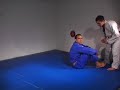 Jiu Jitsu sweep and a triangle