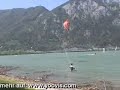 Kitesurfen am Traunsee
