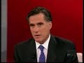 McCain, Romney On Consistency Of Positions