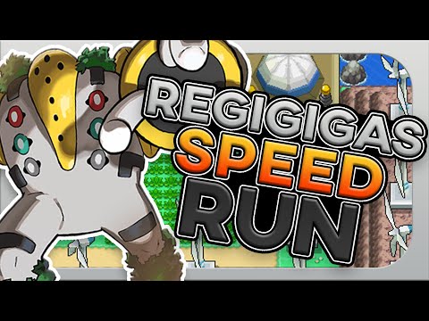 How Fast Can You Beat Pokemon Platinum With Only a Regigigas?! (no items, speedrun)