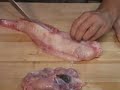 braised monkfish en meurette