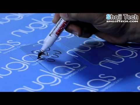 how to fit nuglas screen protector