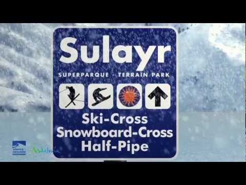 Sierra Nevada nuevo Snowpark Sulayr. Representación Virtual