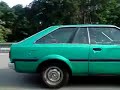 Corolla TE72 1980 überholt auf Autobahn / on german Autobahn Corolla TE72 1980 überholt auf Autobahn / on german Autobahn