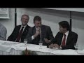 Vincent Defourny fala na abertura do Encontro
