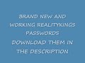 Free Reality Kings Porn Passwords. Working 100%