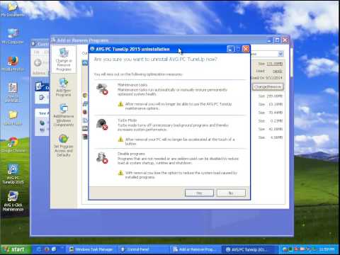 how to remove avg 2015