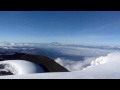 Panoramica do cume do Cotopaxi