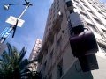 Endeavour Shuttle flies over Hollywood and Vine