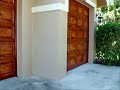 Wall Mural Tampa Garage door by MURAL by ALDO - free flv video @ vwatch.tv