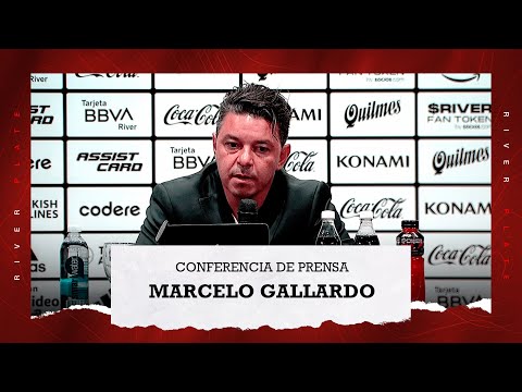 Marcelo Gallardo en conferencia de prensa (13/3/2022)