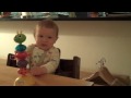 Playing with new toy