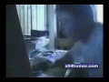 angry german kid has a seizure