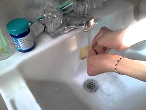 how to remove rust from belt buckle