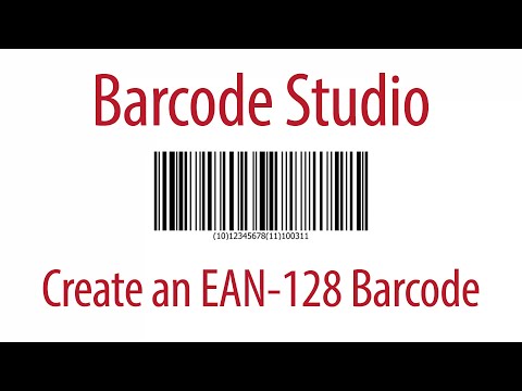 how to create barcode