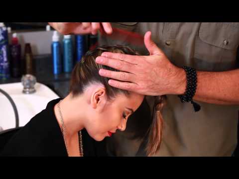 upside down french braid - http://deanbanowetz.com/ Hi everyone! It's Dean Banowetz. I'm going to show you how to create the Upside down French braid. It's quick and easy, yet sophisti...