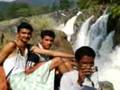 mysore boys closer to the falls