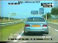 BMW M5 gets away from the volvo 850 police car BMW M5 gets away from the volvo 850 police car