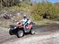 ATV Crossing the Stream ATV Crossing the Stream