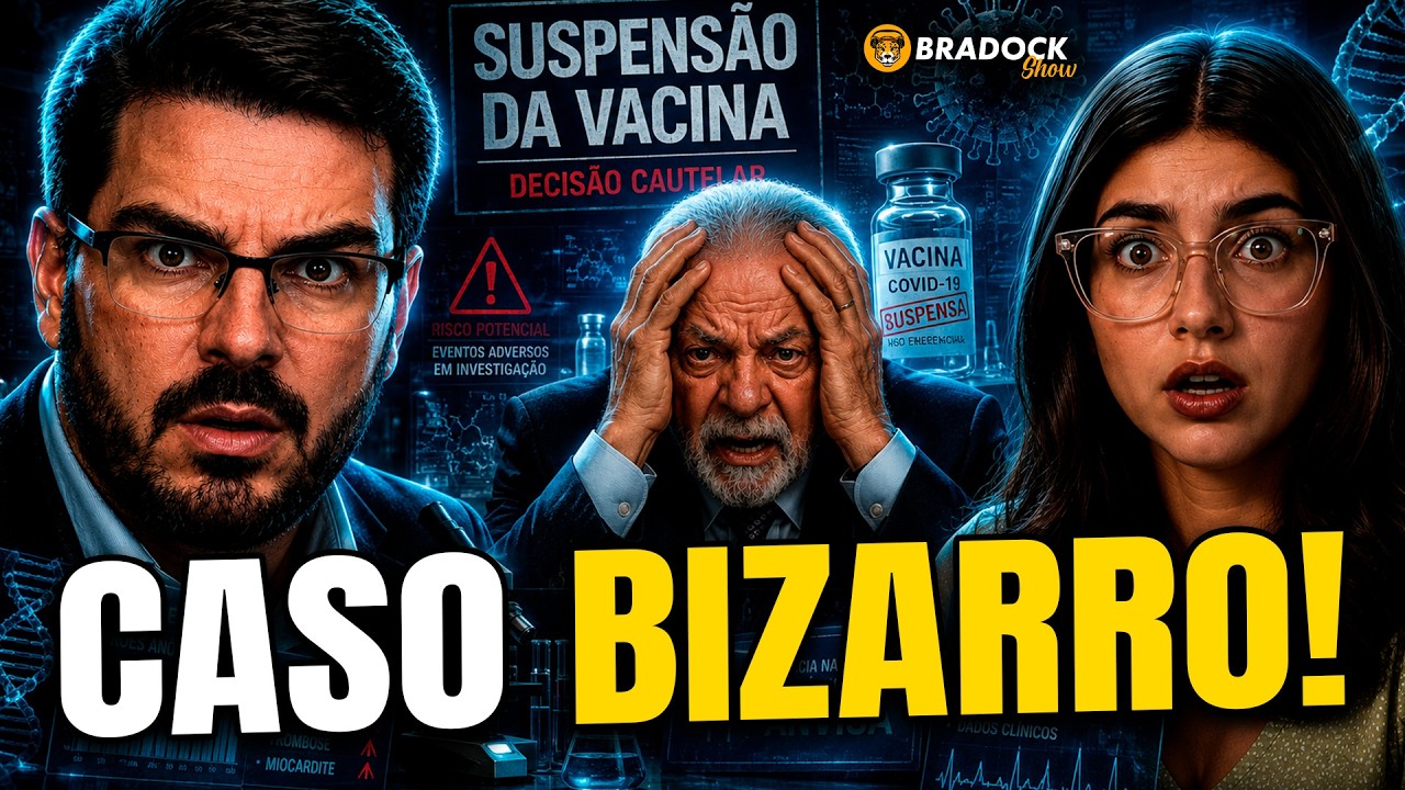 CASO BIZARRO! Suspensão urgente da vacina que faz Ministério da Saúde entrar em pânico