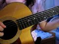 Never been kissed guitar version