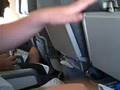 Myachi on an Airplane
