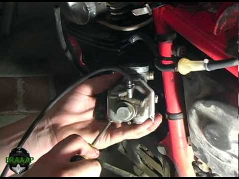 how to clean carburetor on honda xr70