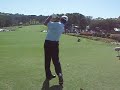 John Senden, Aaron Baddeley & Michael Campbell tee off (Rd2)