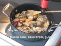 Resep Kerang Tumis Kemangi (pedas) - Mussels in spicy basil