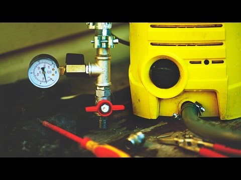 Насос для опрессовки системы отопления своими руками 61