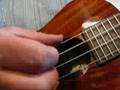 Soldier's Joy - Bluegrass Ukulele (right hand close-up)