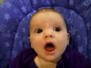 Audrey at 3 months, talking