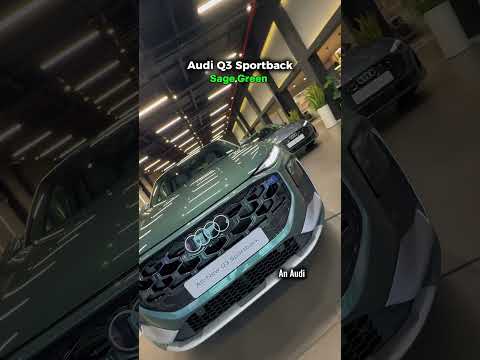Audi Q3 Sportback S line | Model 2026 | Sage Green metallic | #audiq3sportback