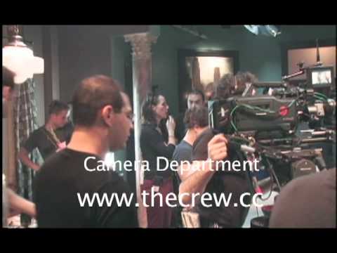 camera department - The camera operator is dead in the centre between the artist and the technology -- trying to blend the two of them together. David Bercovici, Camera Operator...