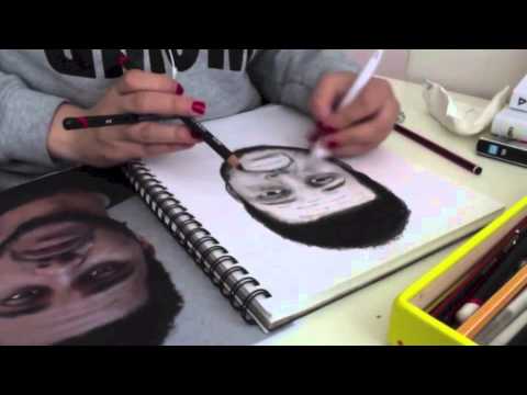 how to draw the weeknd xo