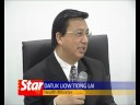 Health Minister Liow Tiong Lai speaks about the progress of the 17 children who were sent to a hospital in Bangalore, India, for heart disease operations, Saturday.