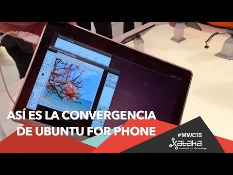 Asà es la convergencia de Ubuntu for Phone
