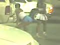Chics at the gas station poppini that thing