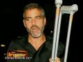 George Clooney - 1st Interview since his Motorcycle accident