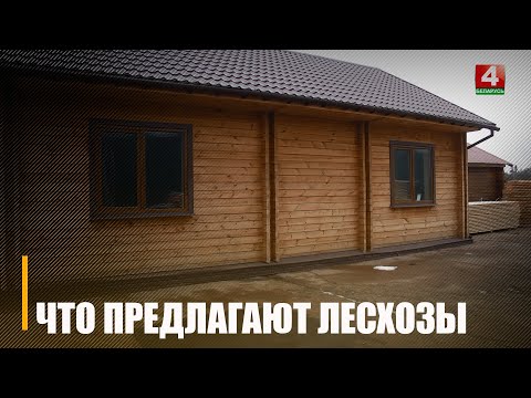 Узнали, какие деревянные домики и на каких условиях предлагают лесхозы Гомельщины видео