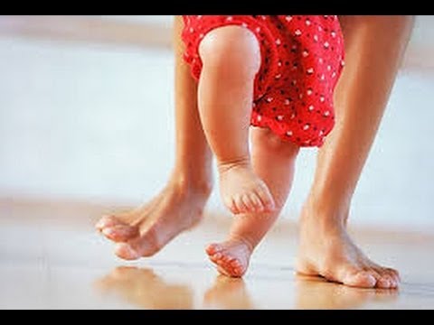 how to help baby walk